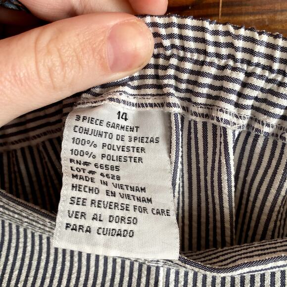 Lightweight PinStripe Pants size 14 - Picture 4 of 6